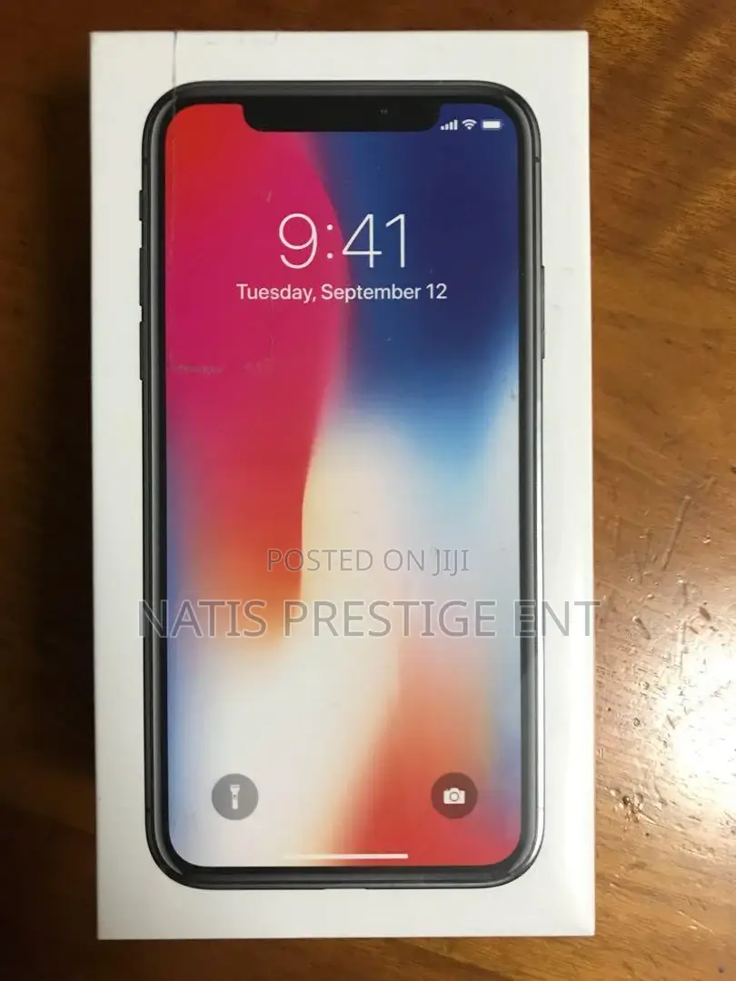 New Apple iPhone X 256 GB Silver