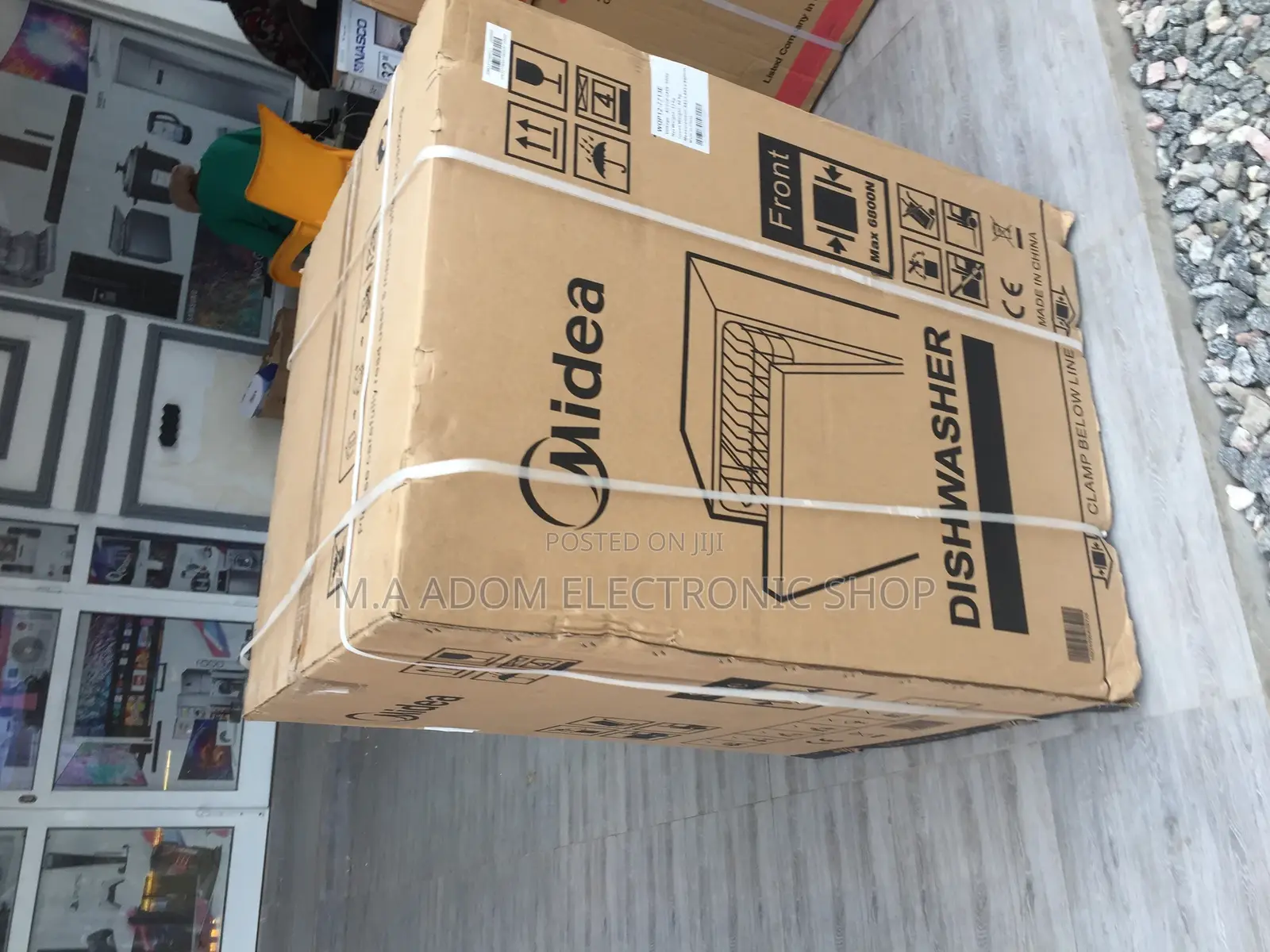 The Current Midea 12 Plates Dishwasher [WQP12-7713E]