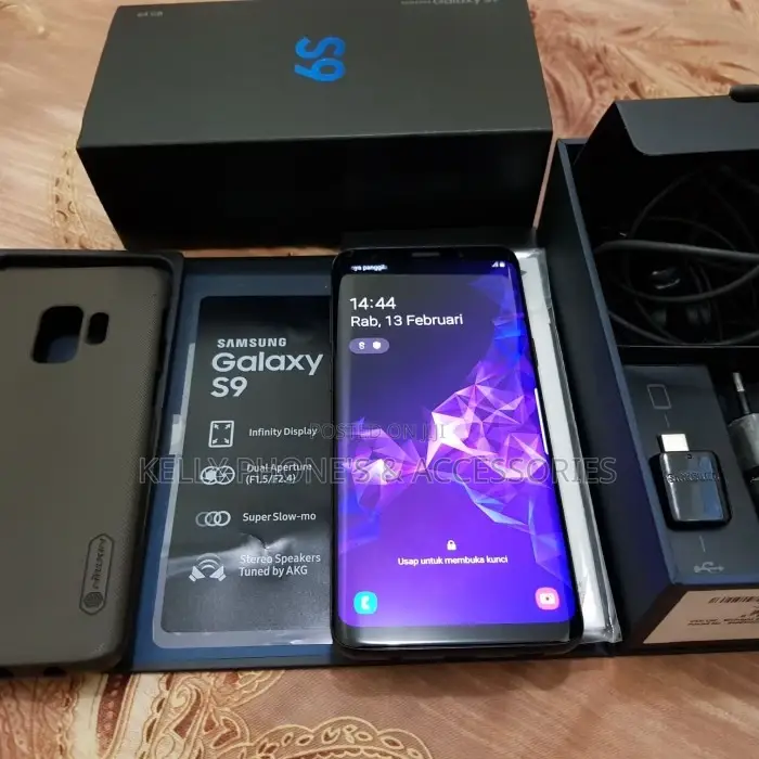 New Samsung Galaxy S9 64 GB Black