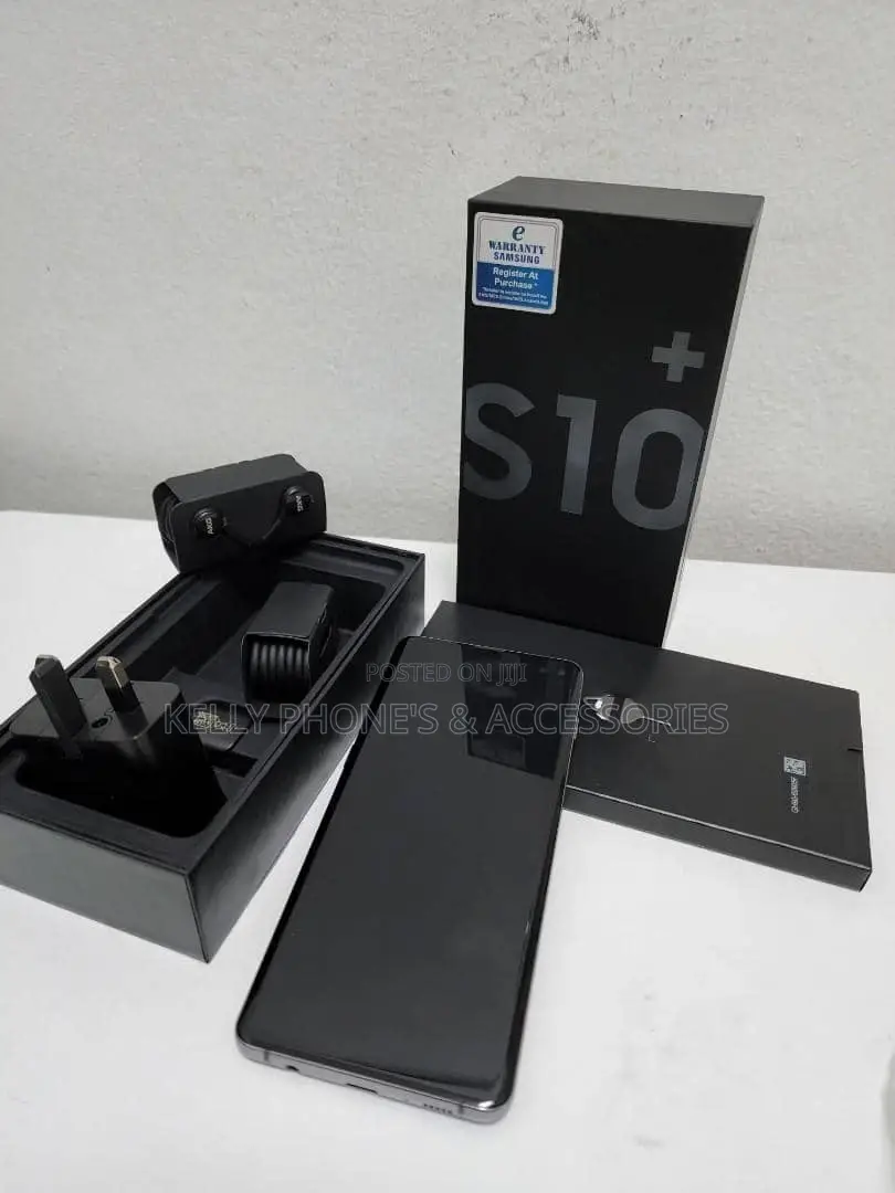 New Samsung Galaxy S10 Plus 128 GB Black
