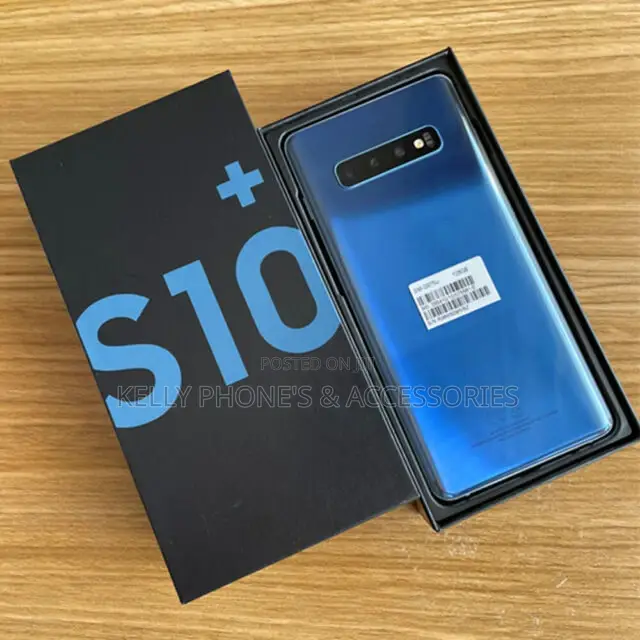 New Samsung Galaxy S10 Plus 128 GB Blue
