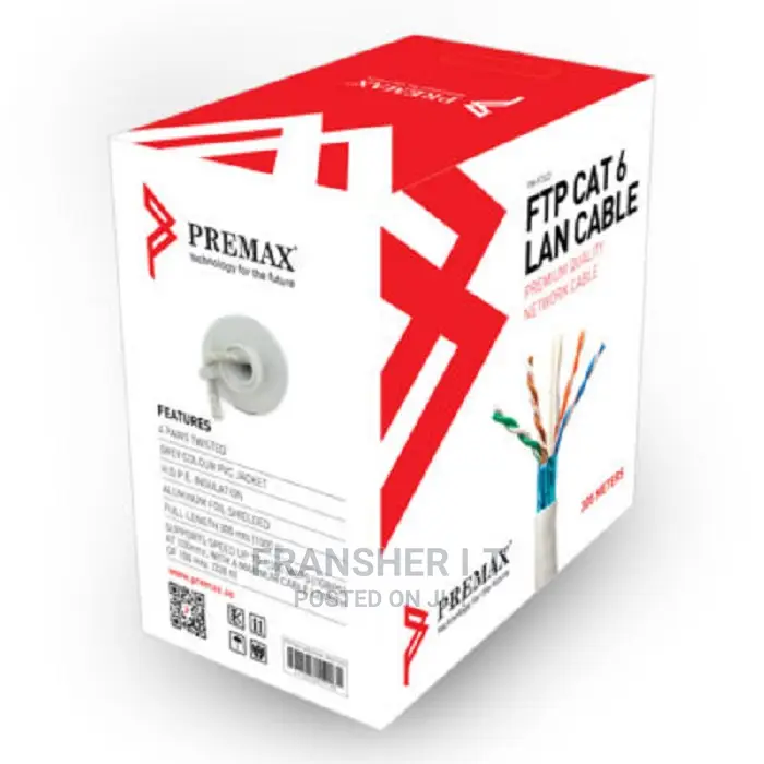 Premax Utp 305M Cat6 Network Cable