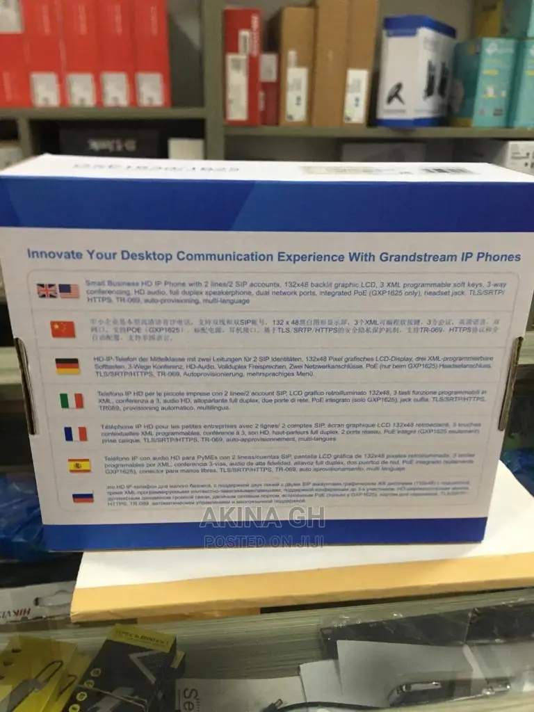 Grandstream Hd Ip Phone Gxp1620/1625