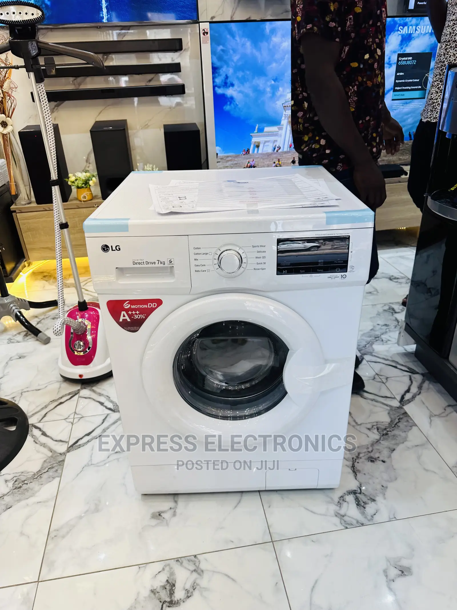 Best and Affordable Price LG Front Load WM 7kg Full Auto