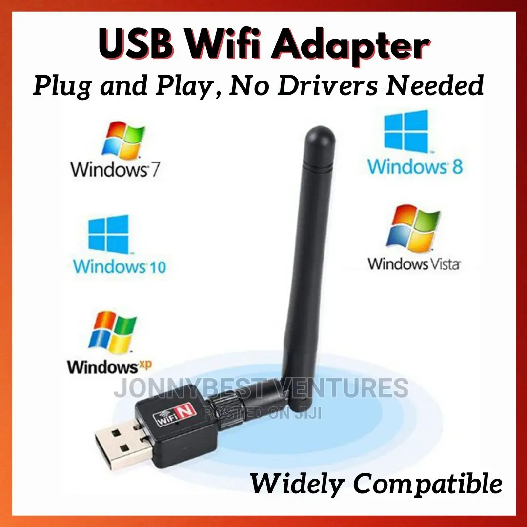 Brand New Usb Wifi Adapter With Antenna