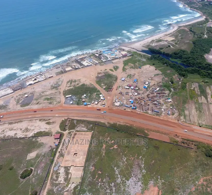 10 Acres of Beachland for Sale at Sakumono.