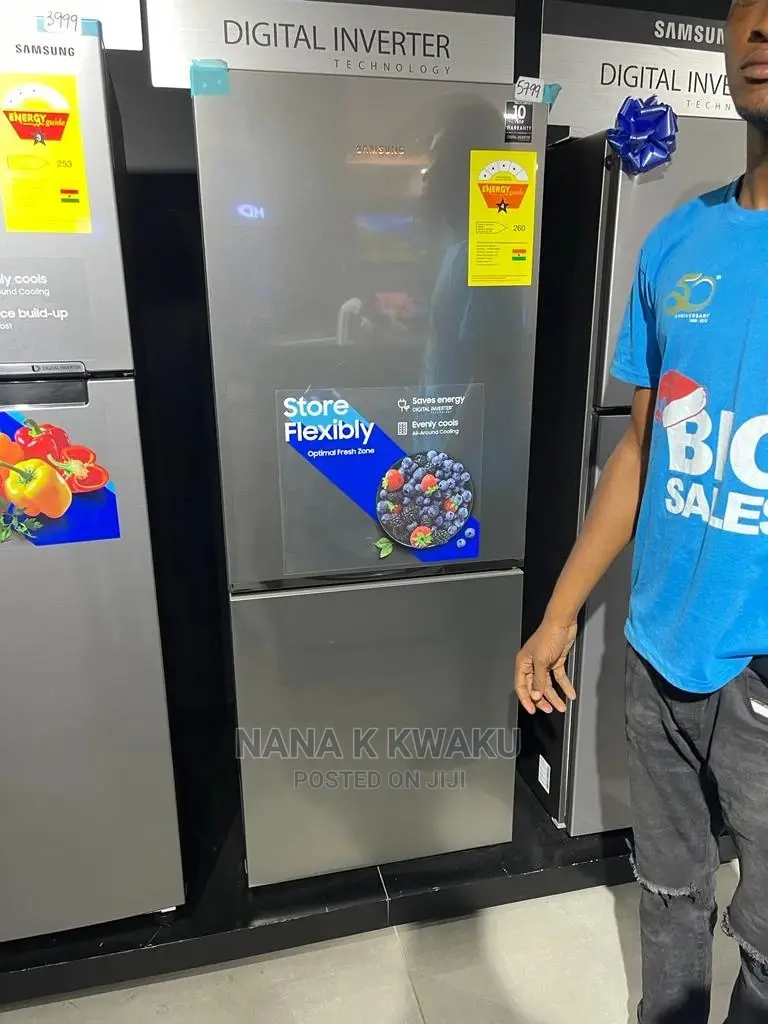 RB37N4160B1/Gh_samsung 300litres Double Door/Bottom Freezer