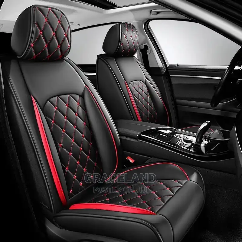 Original Leather Car Seat Cover Set Universal Vehicle Seat