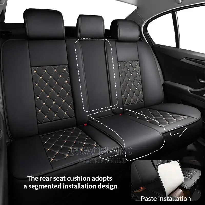 Original Leather Car Seat Cover Set Universal Vehicle Seat