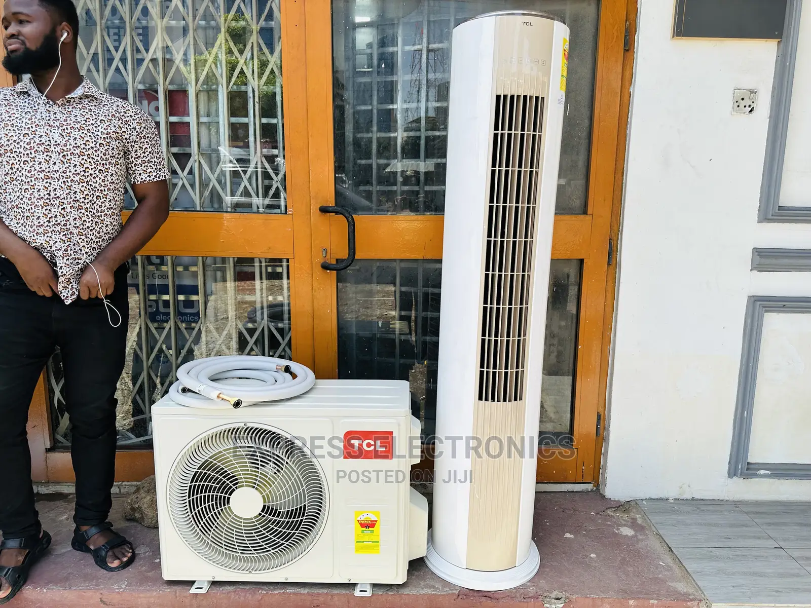 Sleep Mode Floor Standing AC 2.5hp Split TCL