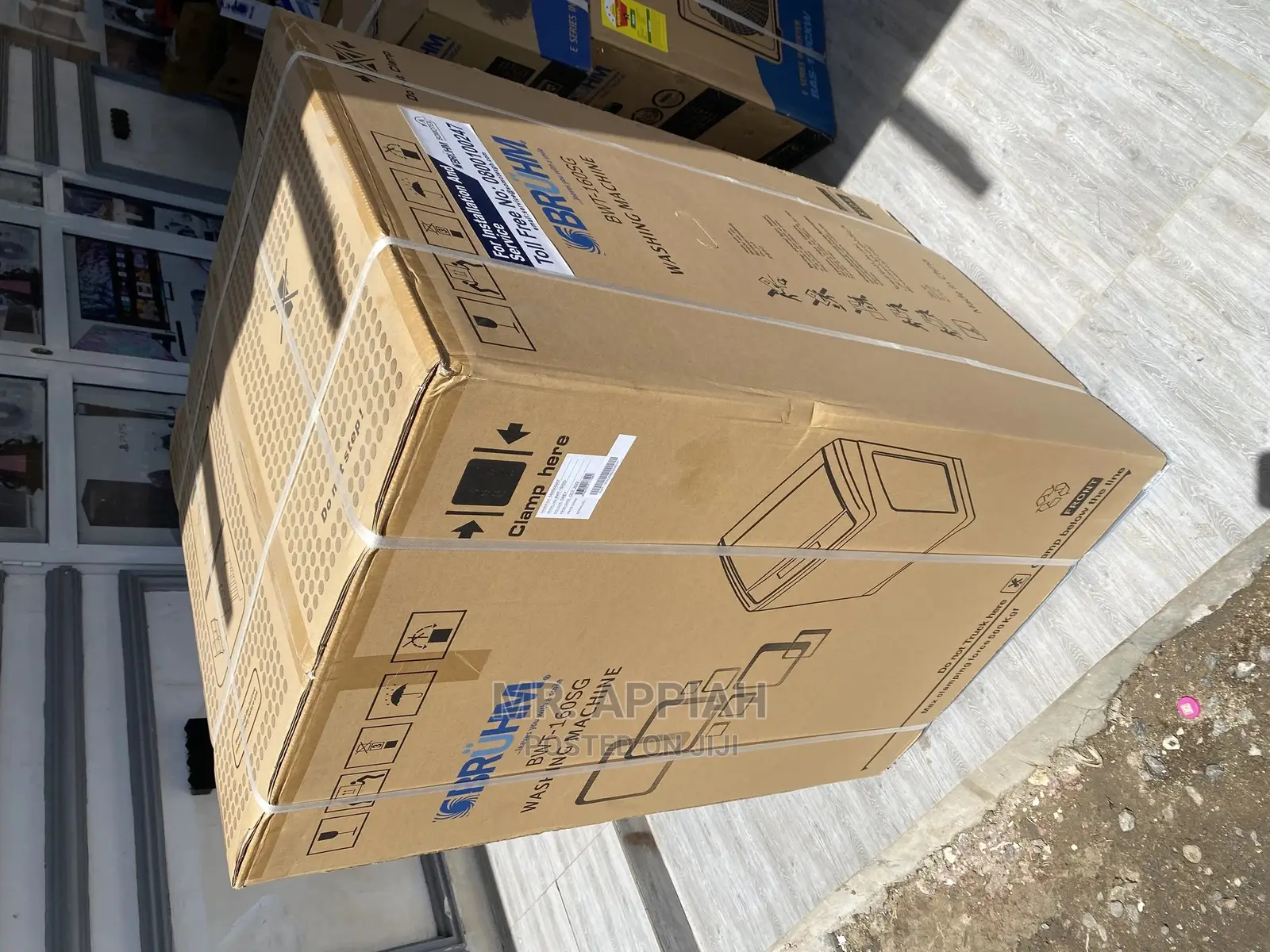 Durable and Affordable Bruhm Washingmachine(BWT-160sg)