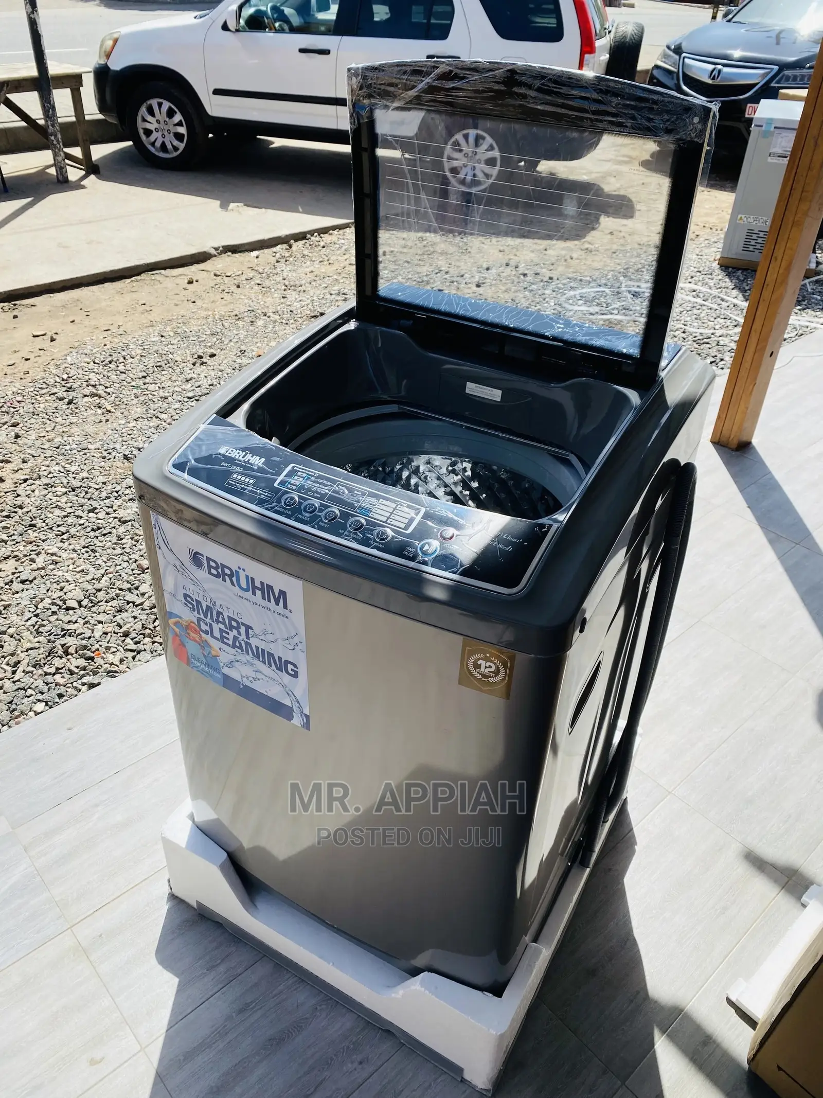 Energy Sufficient Top Load Bruhm Washingmachine,BWT-160sg.