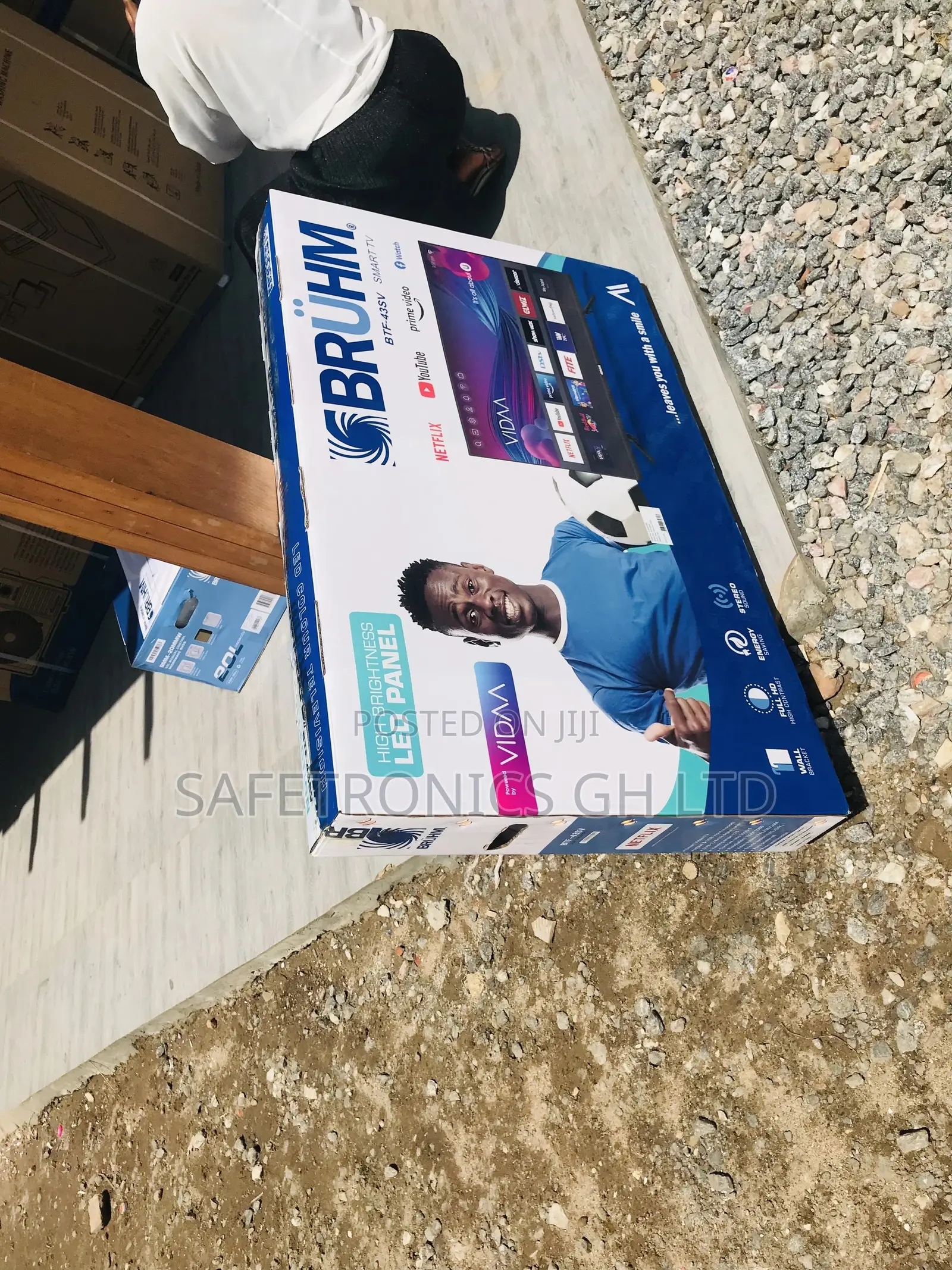 Genuine Bruhm 43′′ FULL HD Smart LED TV [ BTF-43SV]