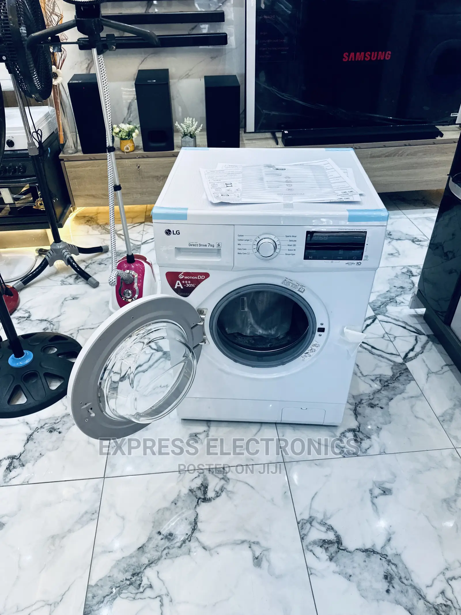 Long Lasting Lg 7kg Washing Machine FH2J3QDNP0 Front Load