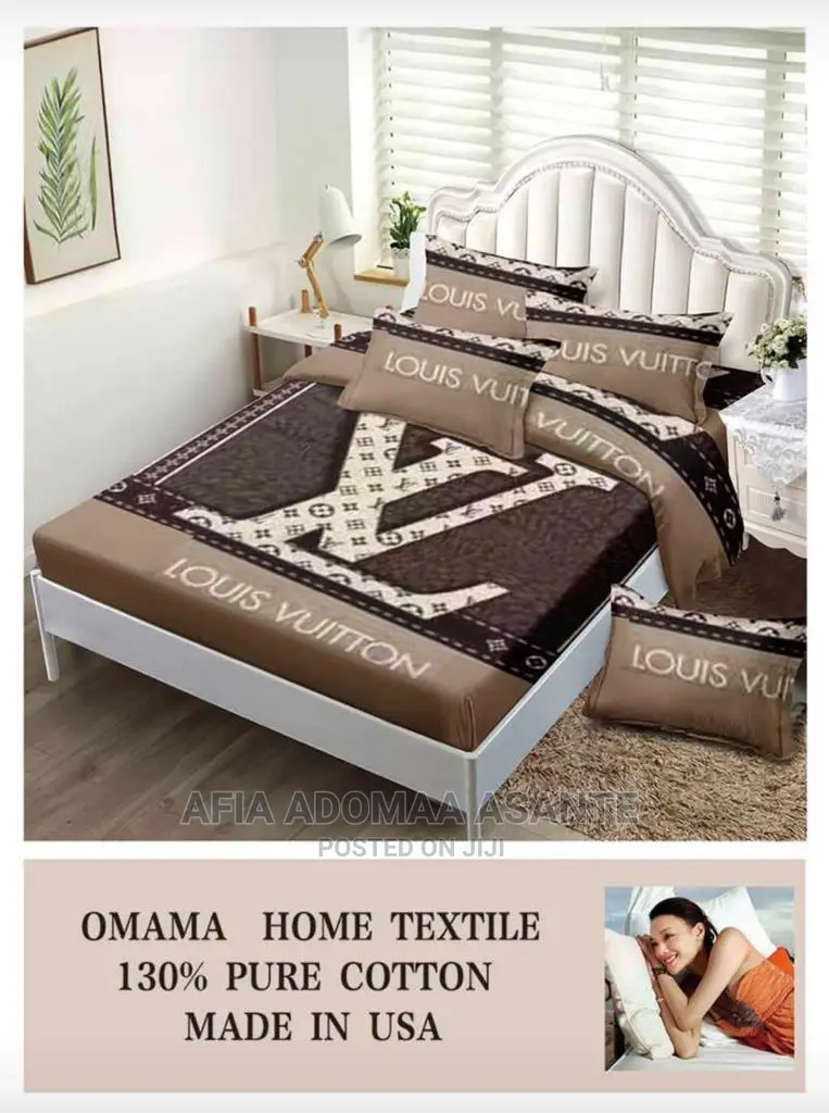 6 Pieces Bedsheet Set [Cotton]-2 Bedsheet, 4 Pillow Cases