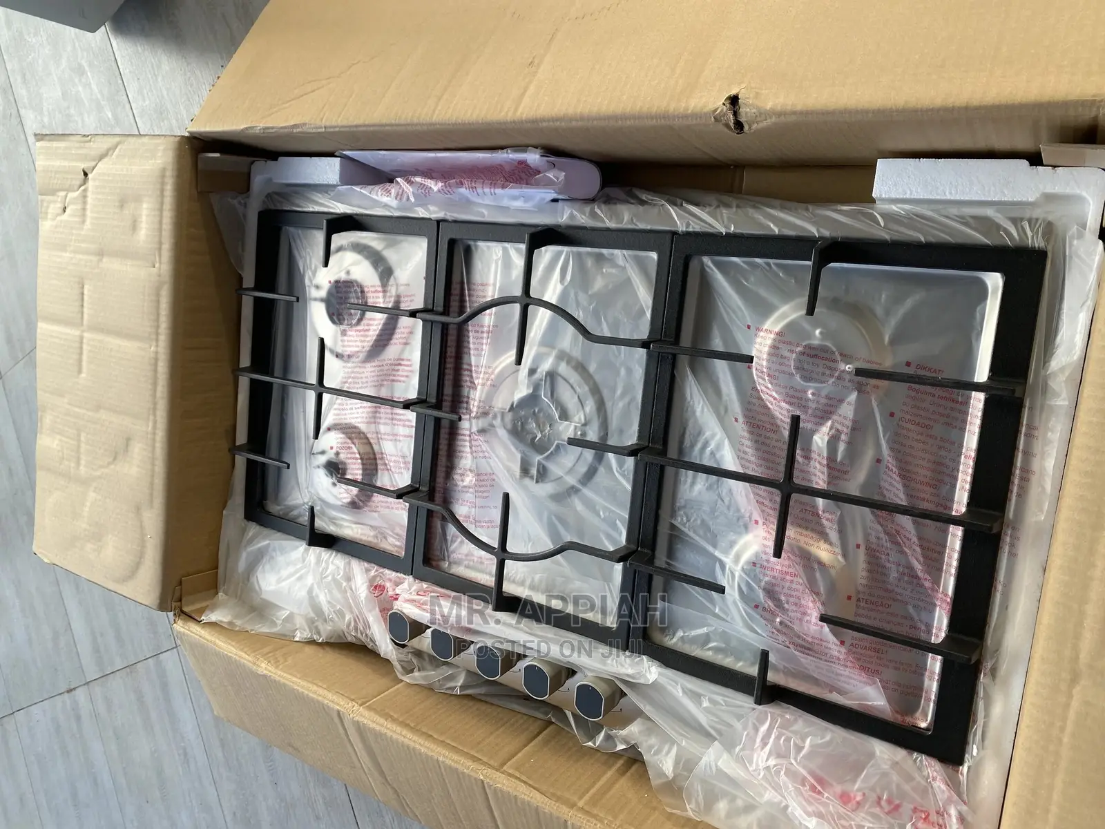 (90g50me005-SFT)Fresh in Box Midea 5 Gas Burner 