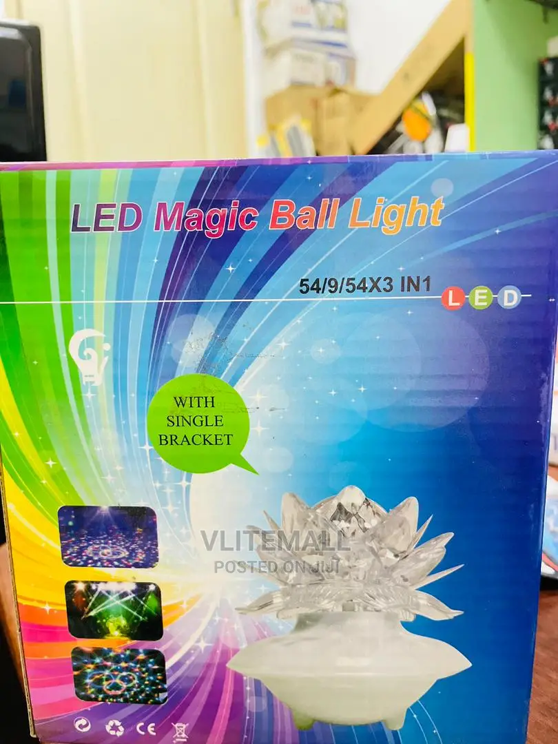 LED Crystal Magic Ball Light