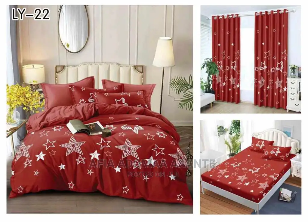 8 Pieces Bedsheets Set