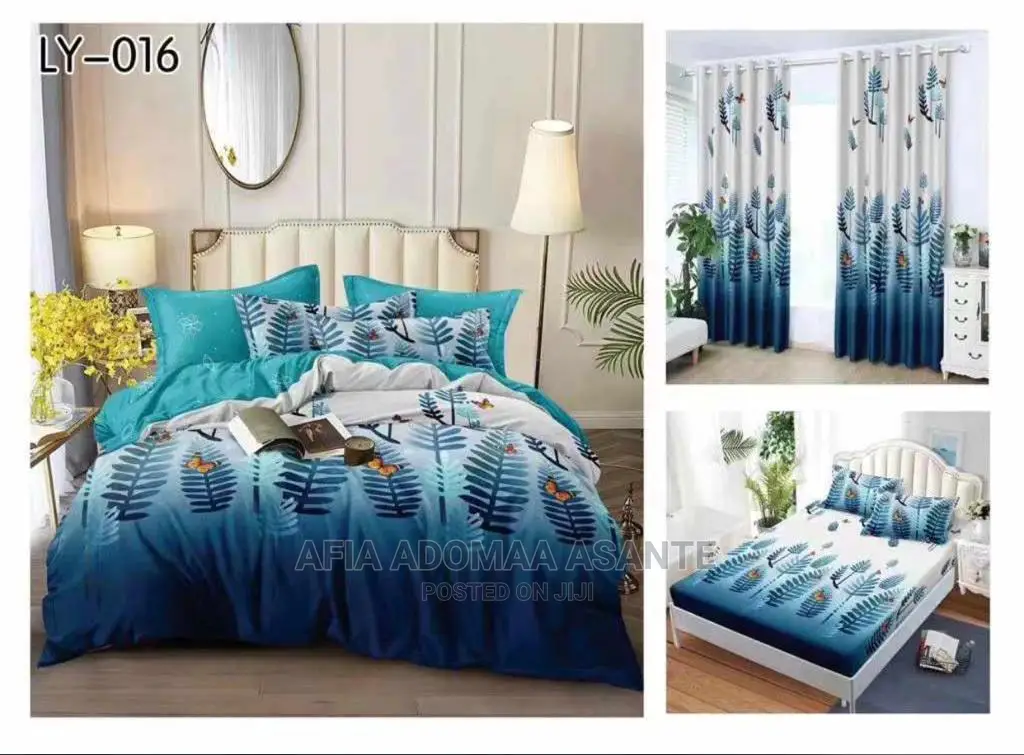 8 Pieces Bedsheets Set