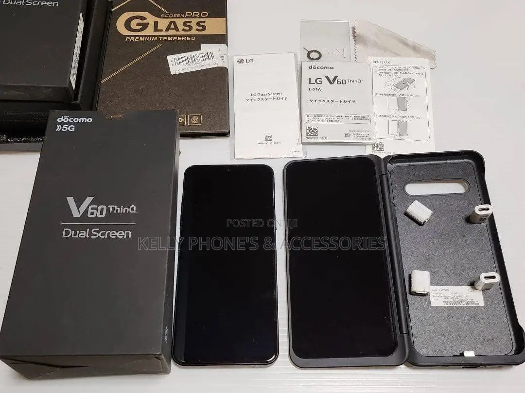 New LG V60 ThinQ 5G UW 128 GB Black