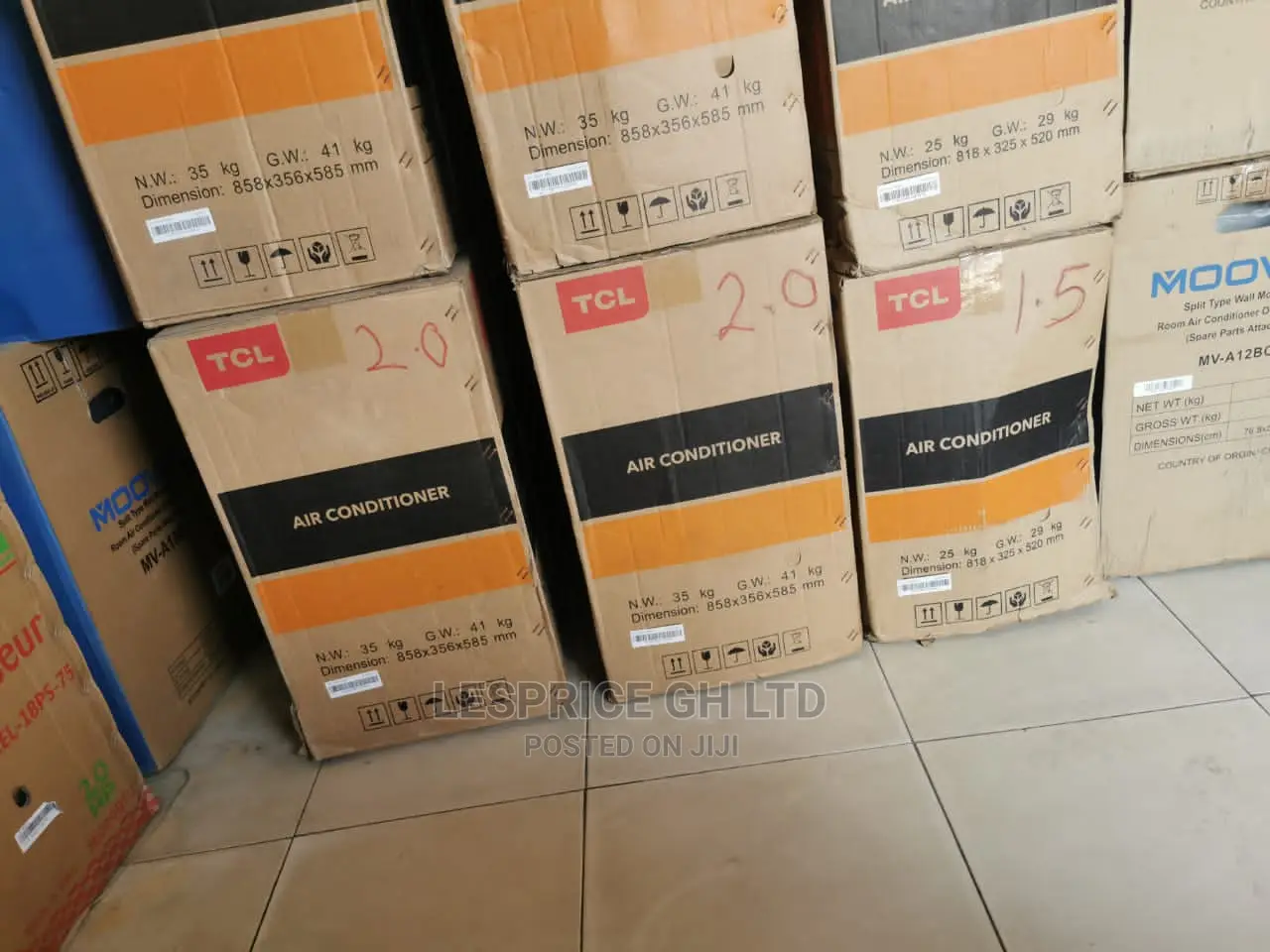 Original TCL Air-Conditioning 2.5hp Wifi