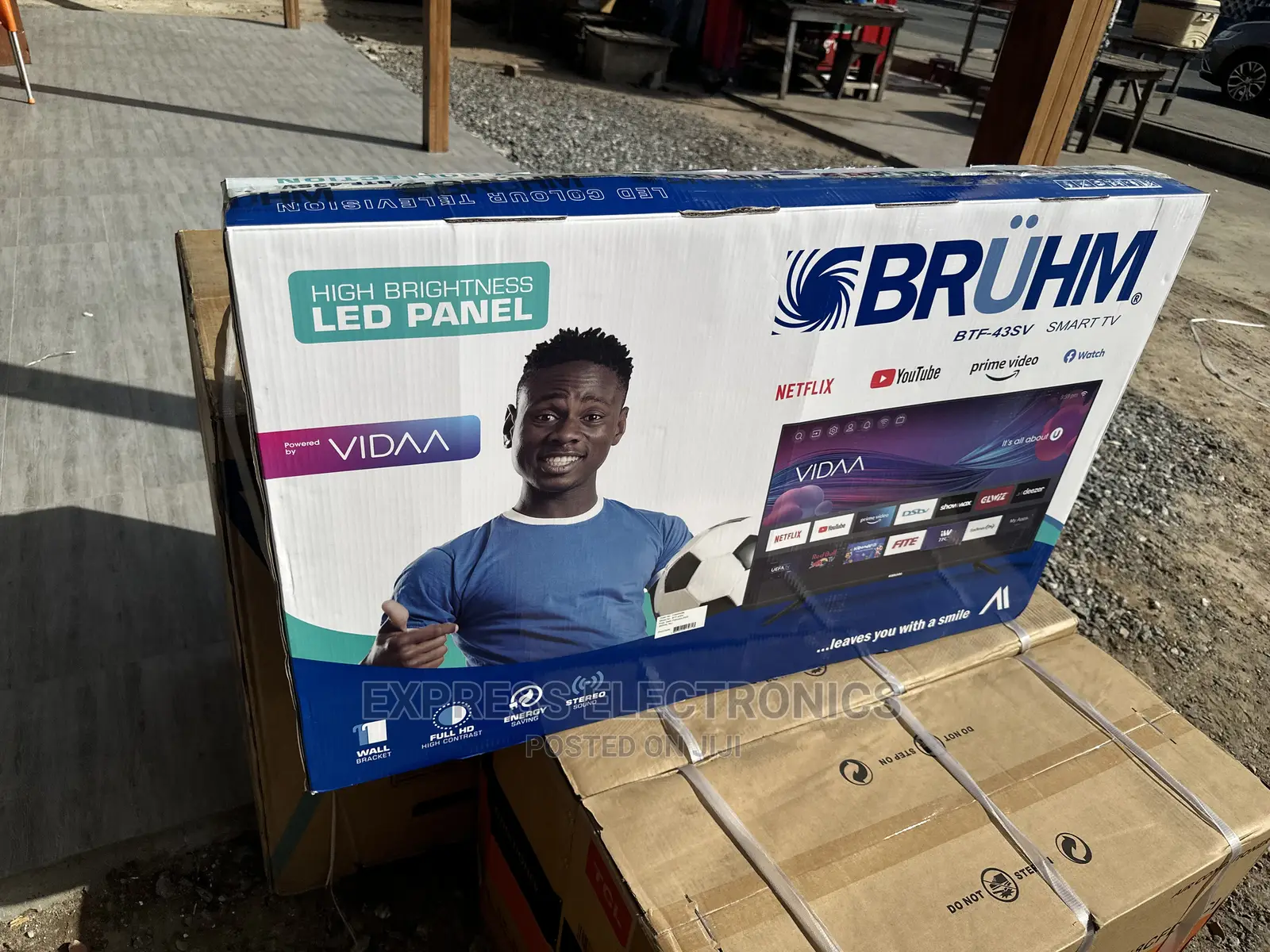Hot  Cake Slim Bruhm Smart FHD 43”