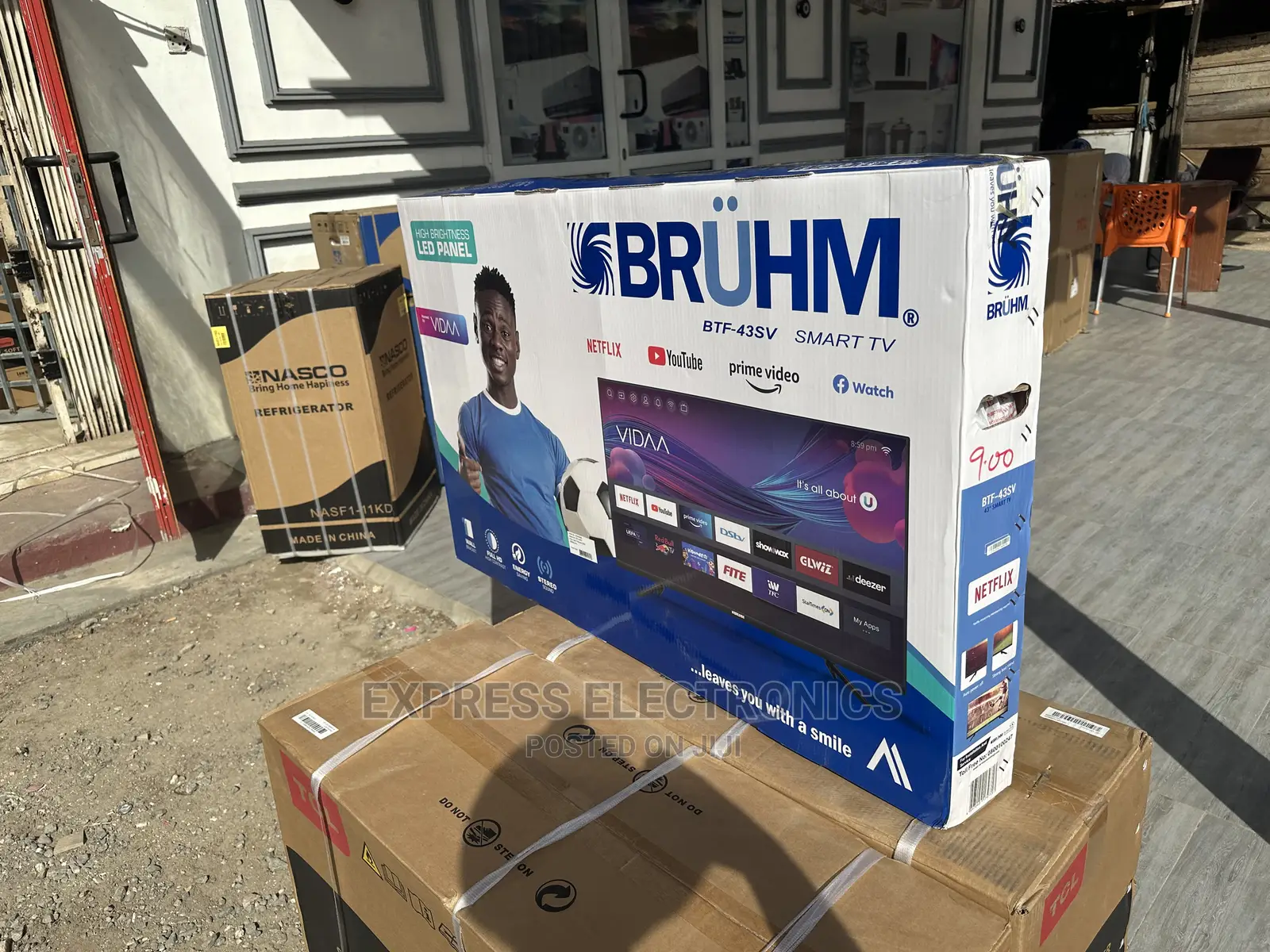 Amazing  Deal Smart Tv  FHD 43”Bruhm