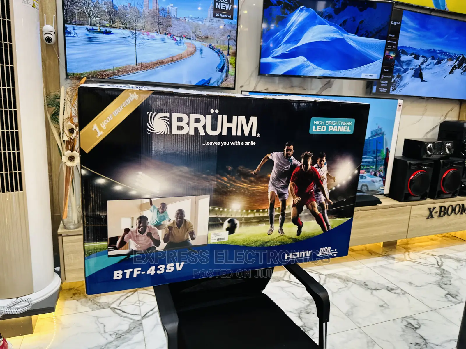 Enjoy  Netflix on Bruhm Smart FHD 43”Tv