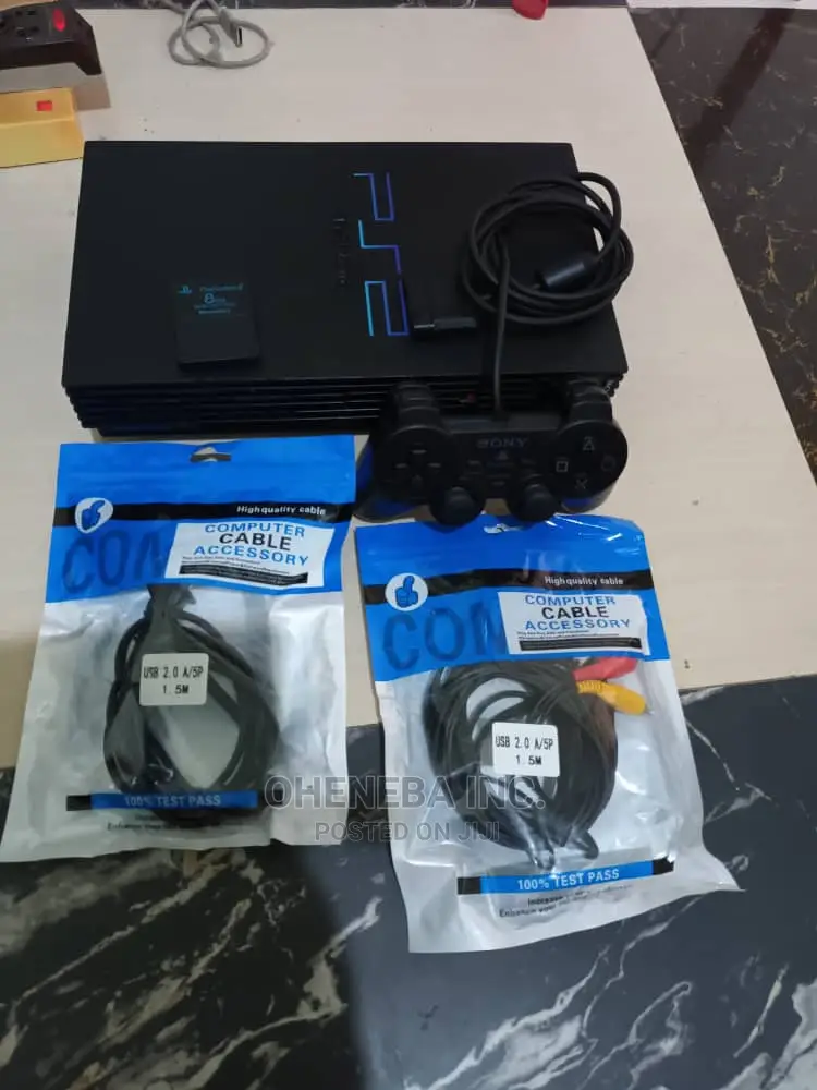 Ps2 Standard Console With Games for Sale
