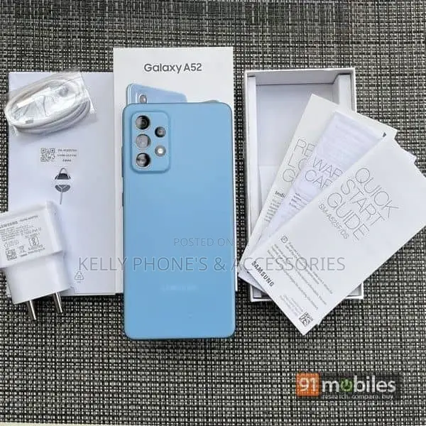 New Samsung Galaxy A72 5G 128 GB Blue