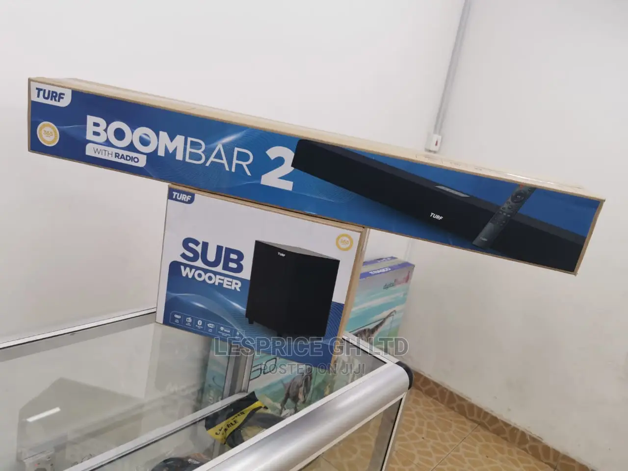Portable Turf Boombar With Radio