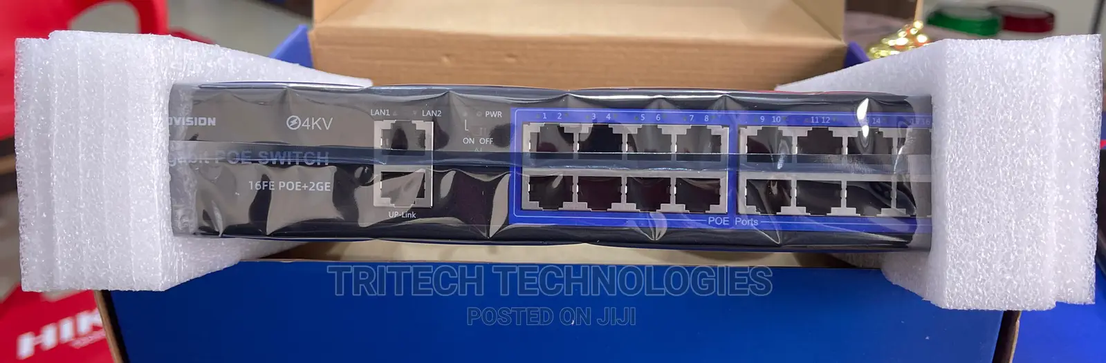 16port Poe Network Switch JVS-S19-16p-240w