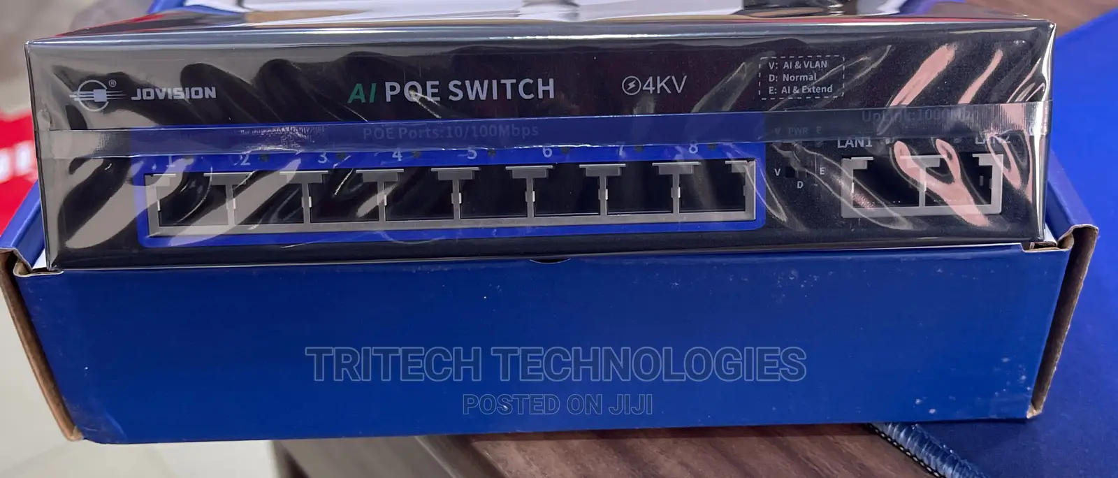 8port Poe Network Switch JVS-S11-8-120w