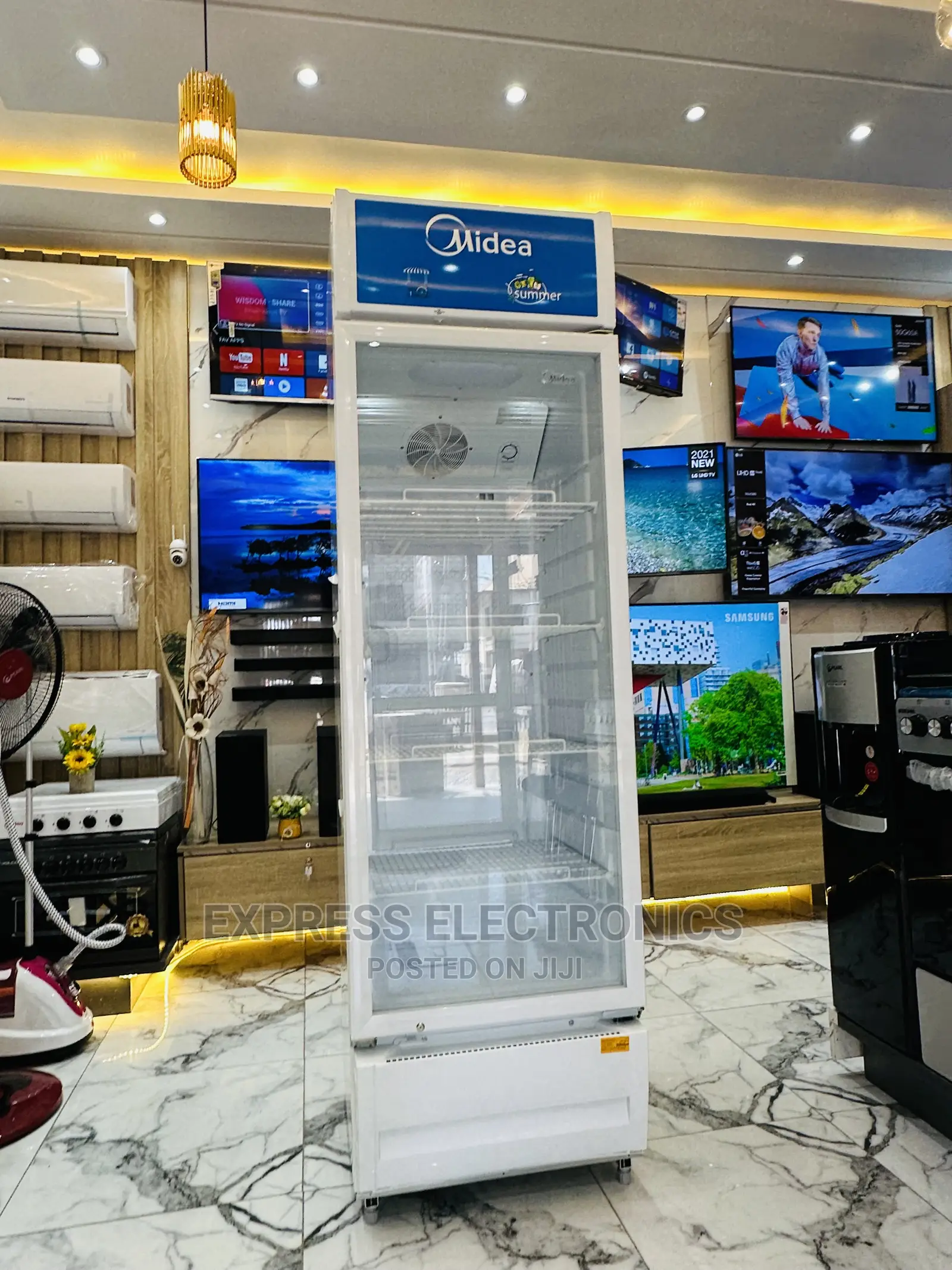 Amazing  Deal for Midea Display 400L MDRZ432FZG21 Fridge