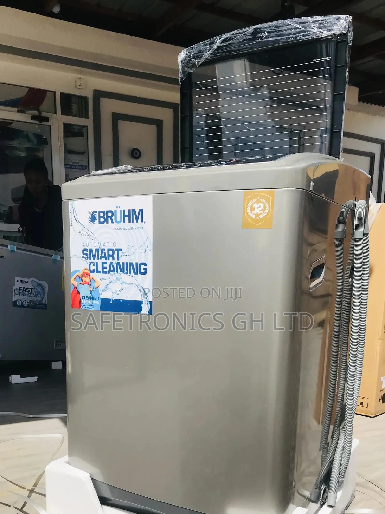 Affordable Bruhm BWT-160SG Washing Machine – 16kg White