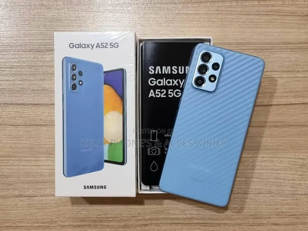 New Samsung Galaxy A52 256 GB Black