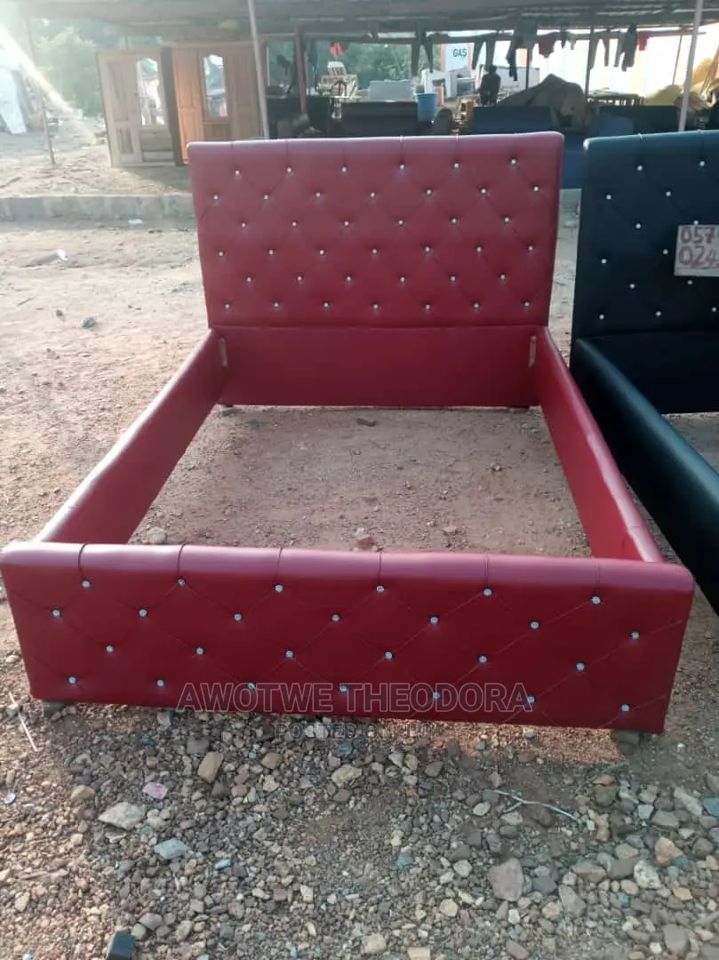 Quality Leather Bed Frame( Payment After Delivery)