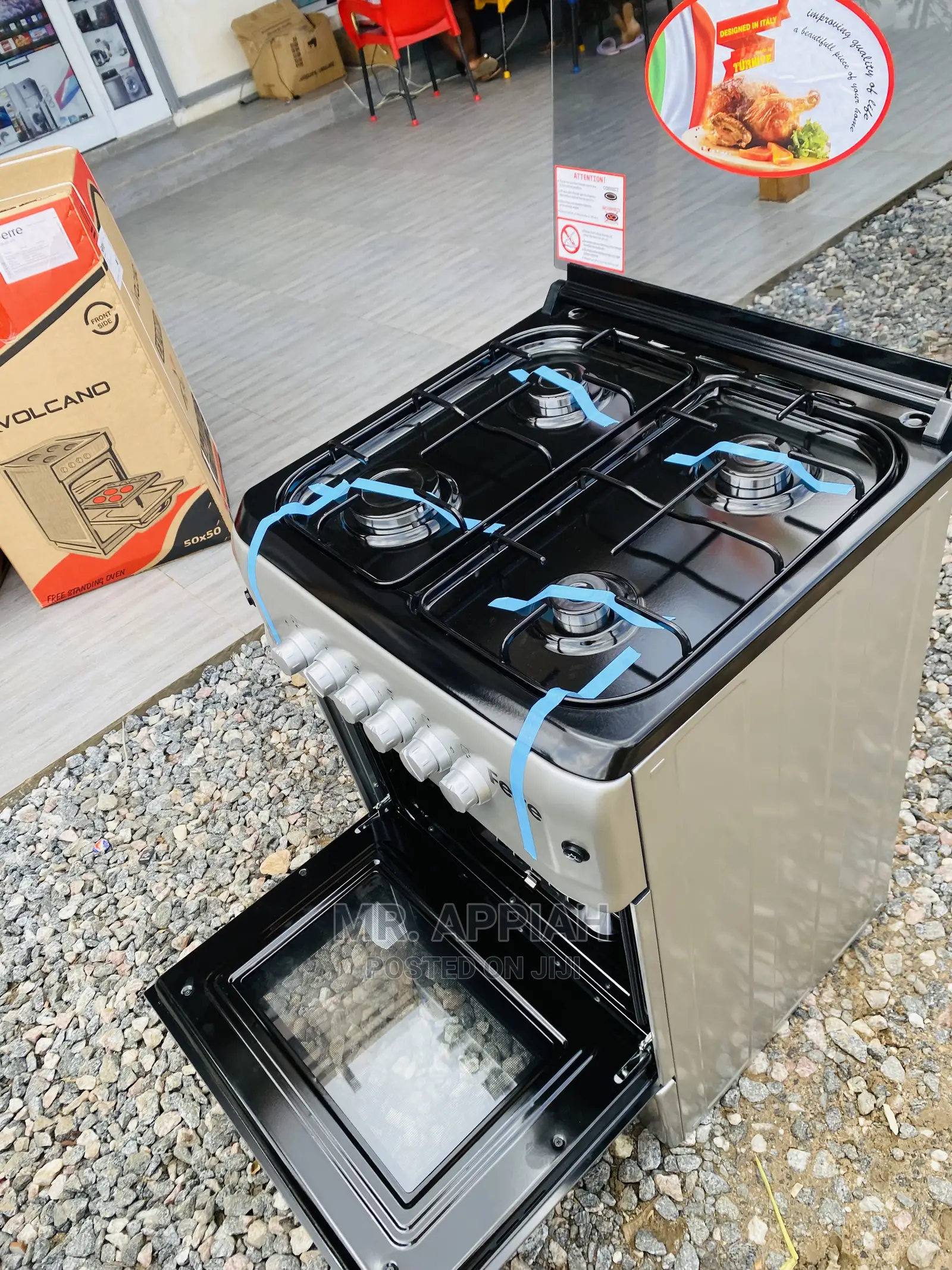 High Quality Ferre 60x60 Auto Ignition Cooker.