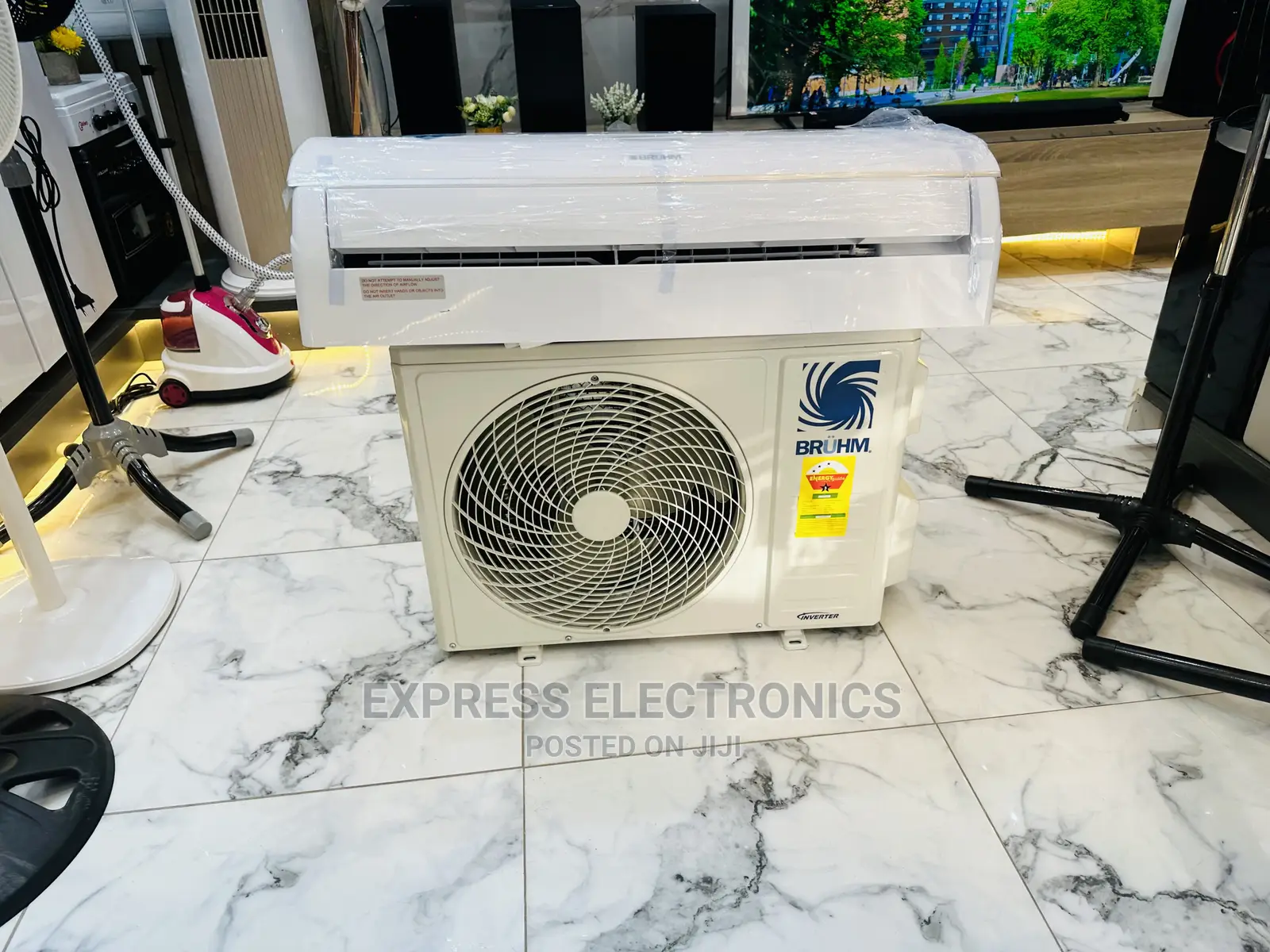 Unique White Design Bruhm Inverter Split 2.0hp