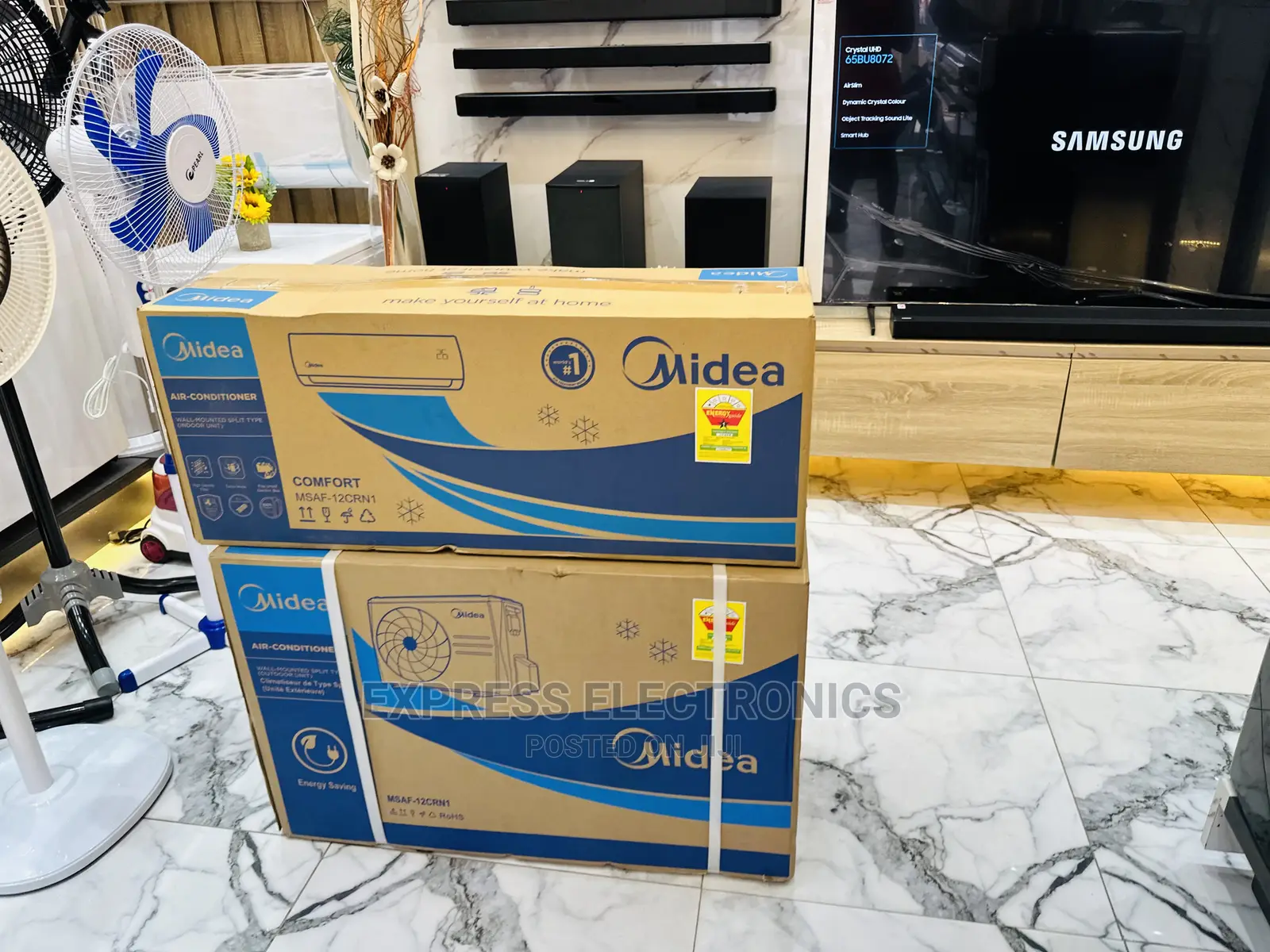 MSAF-12CRN1.Midea Split R410 Gas