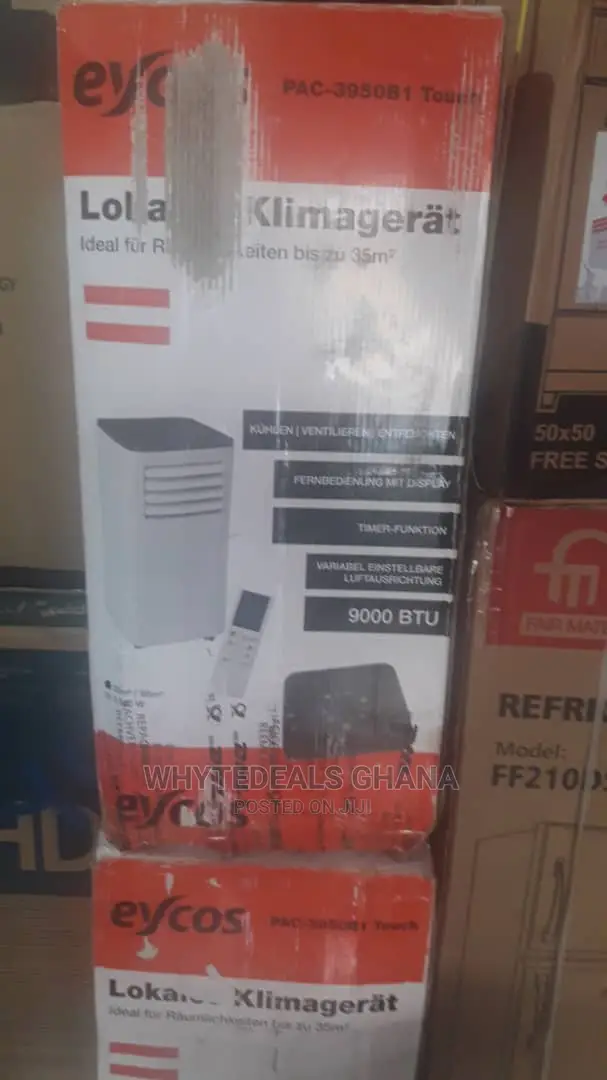 Quality European-Brand Eycos 9000btu Portable Air-Condition