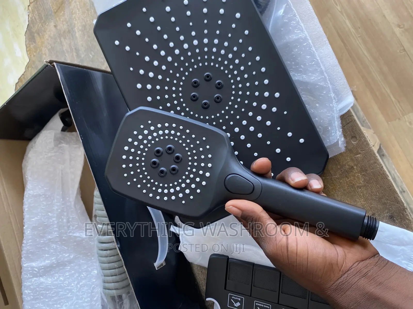Heavy Piano Style Shower-Four Functions Shower-Push Button Control