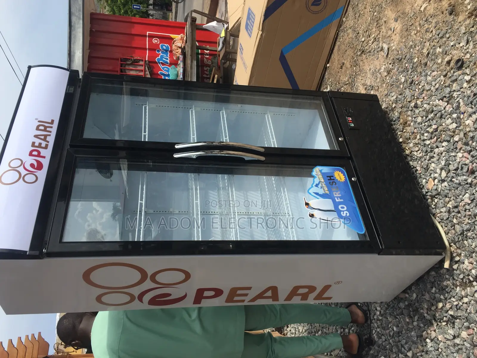 Perfect New Pearl PVC 73 568litres Display Fridge