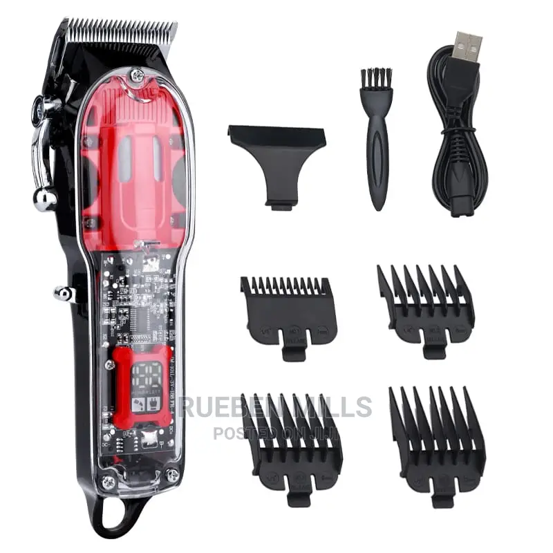 Cordless Transparent Shaving Machine WTHC