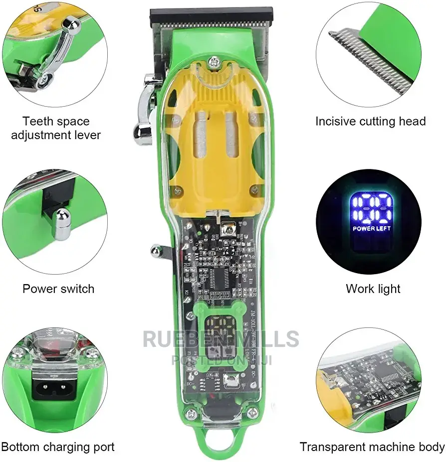 Chargeable WTHC Hair Clipper