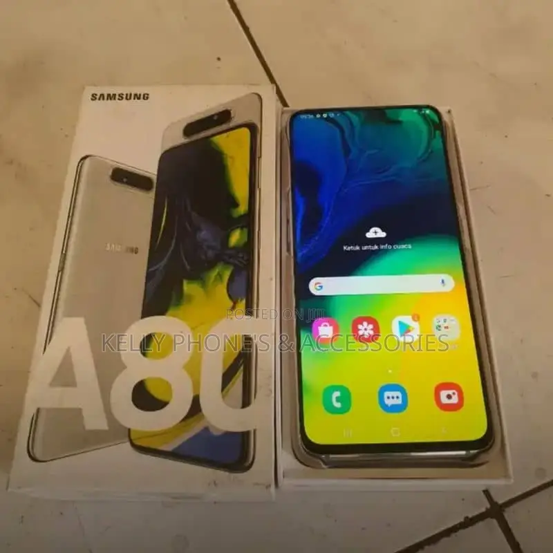 New Samsung Galaxy A80 128 GB Black