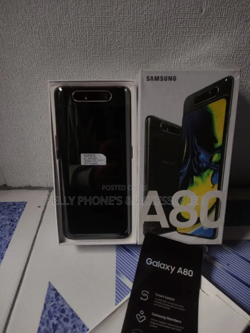 New Samsung Galaxy A80 128 GB Black