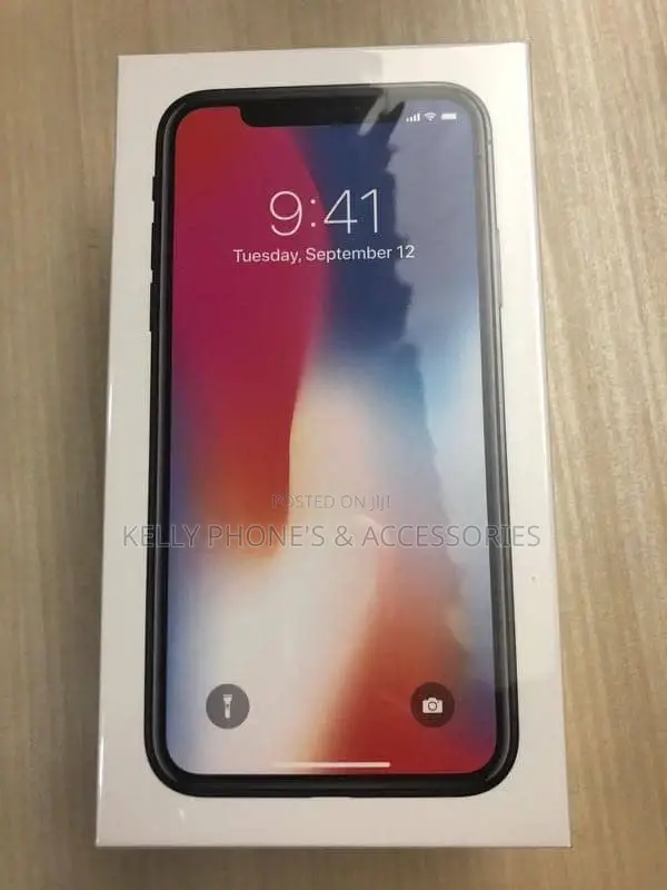 New Apple iPhone X 64 GB Black