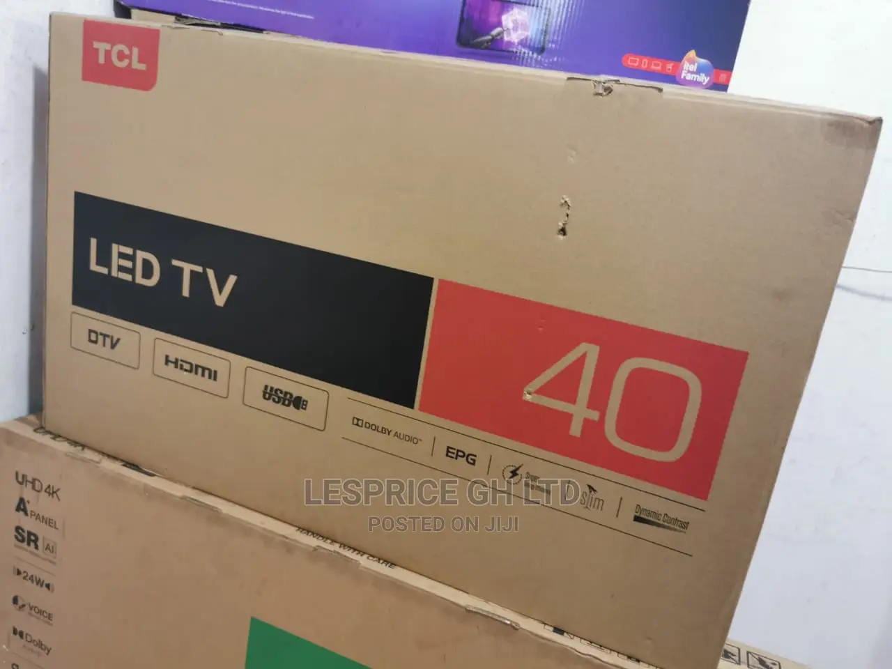 Crystal Clear TCL 40" Led Tv