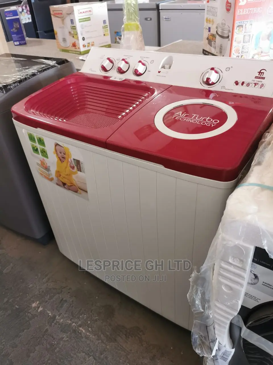 Fresh in Box Fairmate Semi-Automatic Washing Machine 15kg